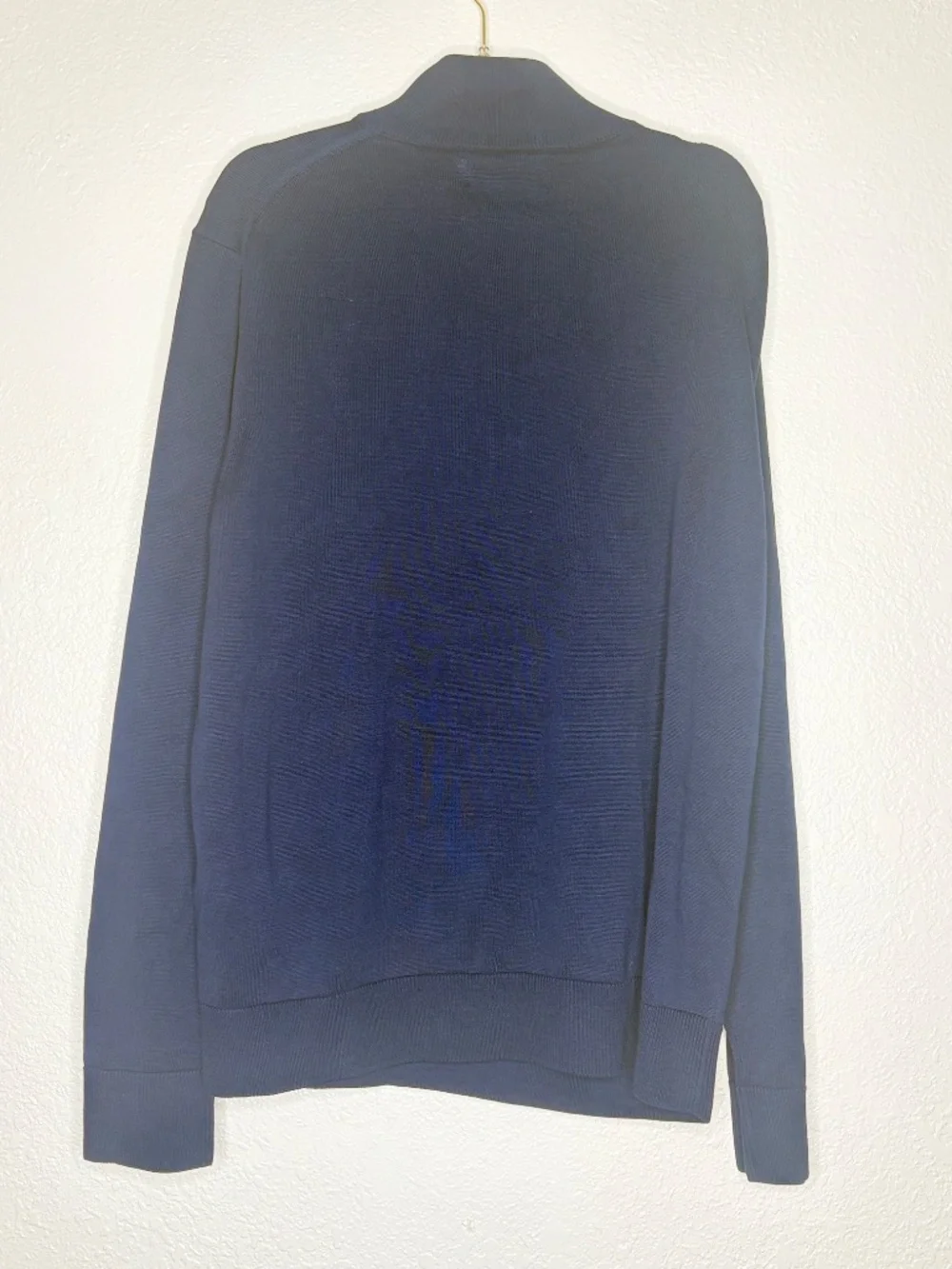Polo Ralph Lauren Quarter Zip Sweater Men's Navy Blue